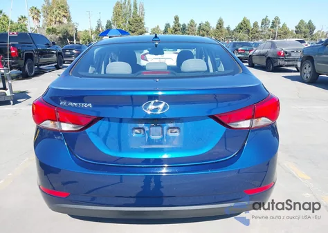 2016 Hyundai Elantra Se from USA, damaged, VIN 5NPDH4AE6GH714157